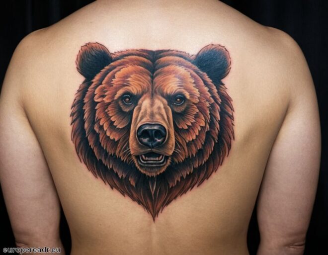 Bär Tattoo Bedeutung » Stärke und Mut