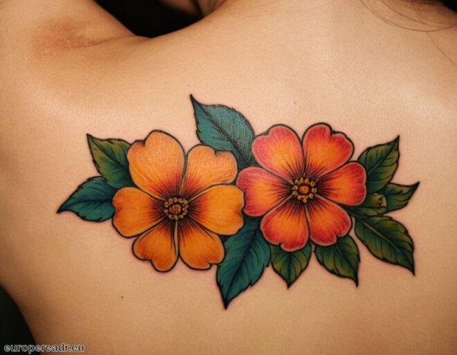 Blume Tattoo Bedeutung » Schönheit und Vergänglichkeit