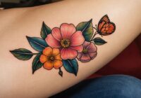 Blumen Familie Tattoo Bedeutung » Zusammenhalt und Liebe