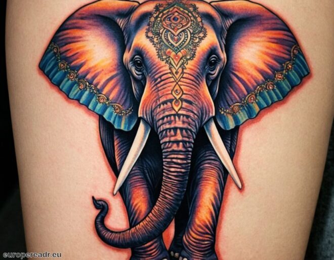 Elefant Tattoo Bedeutung » Weisheit und Stärke