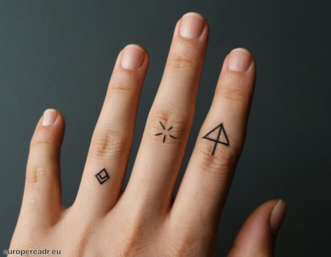 Finger Tattoo Bedeutung » Individuelle Symbole