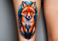 Fuchs Tattoo Bedeutung » Schlauheit und Anpassungsfähigkeit