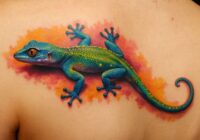 Gecko Tattoo Bedeutung » Anpassungsfähigkeit und Glück