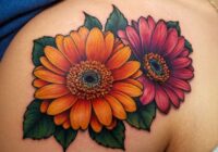 Gerbera Tattoo Bedeutung » Freude und Liebe
