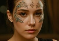Gesicht aus Glas Tattoo Bedeutung » Zerbrechliche Schönheit