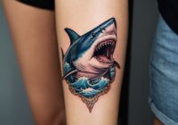 Hai Tattoo Bedeutung » Kraft und Dominanz