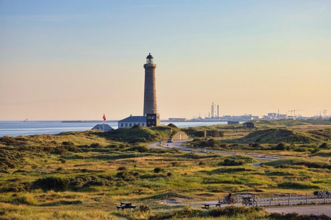 lighthouse, landmark, coast, tower, coastline, seaside, sea, baltic sea, north sea, landscape, skagen lighthouse, skagen's grey lighthouse, nature, skagen, jutland, denmark, denmark, denmark, denmark, denmark, denmark
