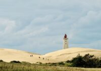 lighthouse, rubjerg knude lighthouse, denmark, shifting dunes, sand dunes, north sea coast, sightseeing, north jutland, lighthouse, denmark, denmark, denmark, denmark, denmark