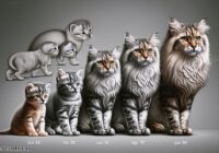 Wie lange dauert das Wachstum bei Katzen?